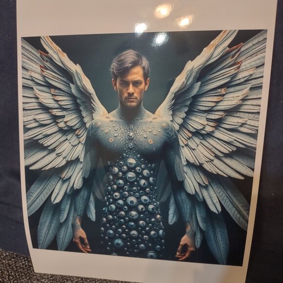 Man with Wings Picture - Picture 1 of 2